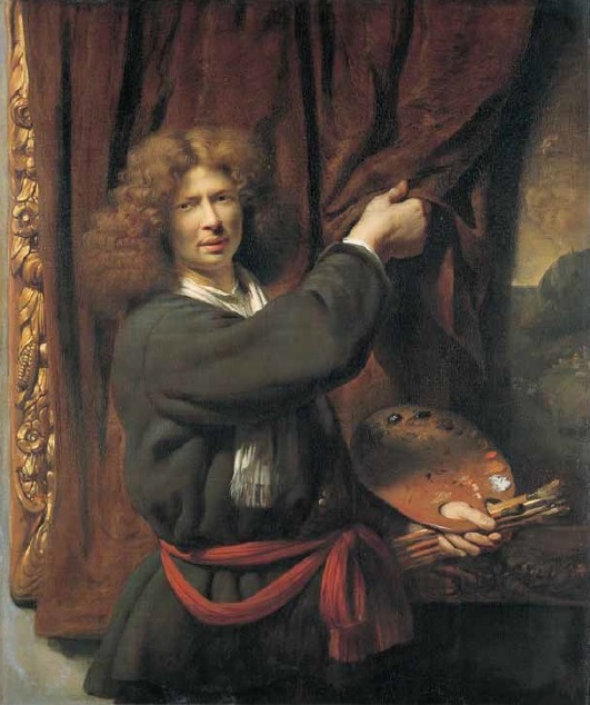 Self-Portrait 1668 by Cornelis Bisschop  Dordrechts Museum